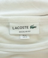 LACOSTE（ラコステ）Tシャツ・カットソー 白 サイズ:4(L位) メンズ/2200644851145