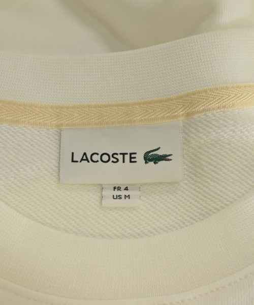 LACOSTE（ラコステ）スウェット 白 サイズ:M メンズ/2200654166031