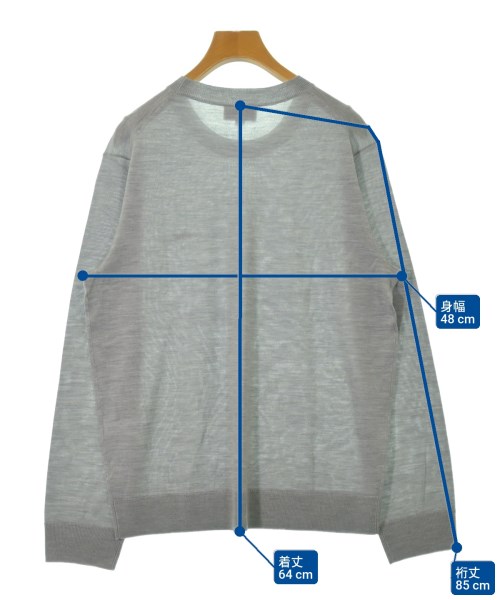 LACOSTE（ラコステ）ニット・セーター グレー サイズ:4(L位) メンズ/2200654166161