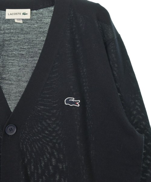 LACOSTE（ラコステ）カーディガン 黒 サイズ:4(L位) メンズ/2200654166178