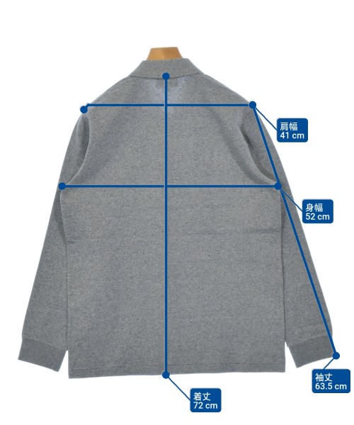 LACOSTE（ラコステ）ポロシャツ グレー サイズ:M メンズ/2200654166185