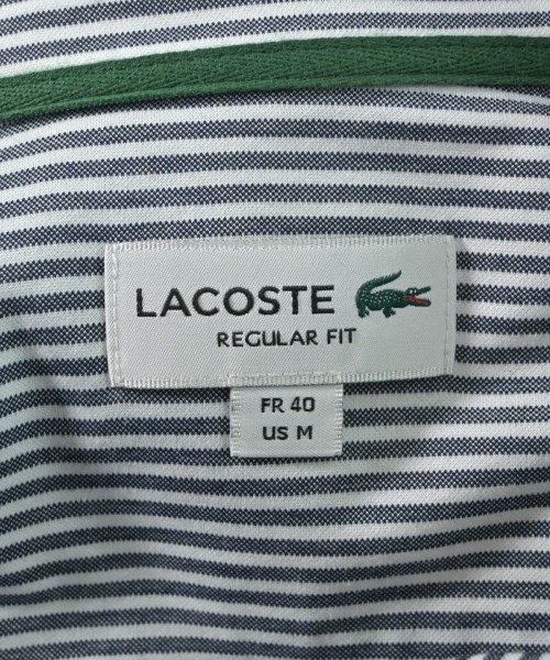 LACOSTE（ラコステ）カジュアルシャツ グレー サイズ:40(L位) メンズ/2200654166208