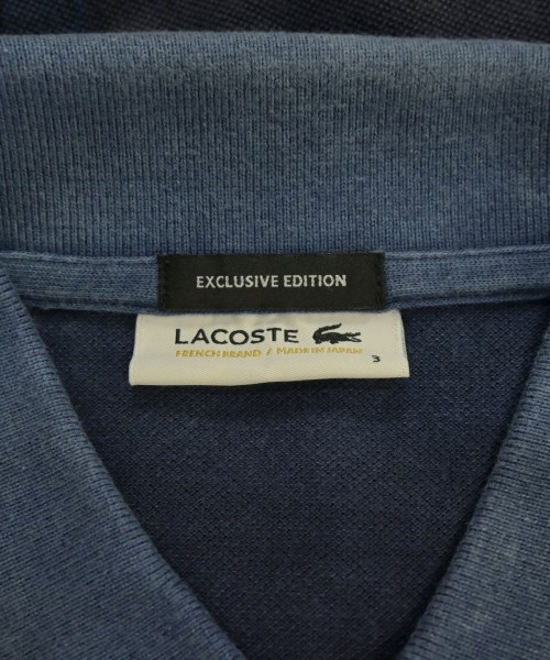 LACOSTE（ラコステ）ポロシャツ 青 サイズ:3(M位) メンズ/2200654166260