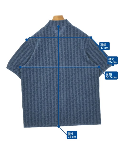 LACOSTE（ラコステ）ポロシャツ 青 サイズ:M メンズ/2200654166277