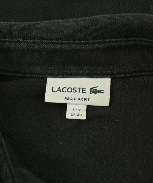 LACOSTE（ラコステ）ポロシャツ 黒 サイズ:2(S位) メンズ/2200702928048