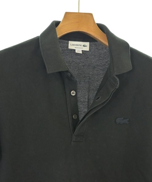 LACOSTE（ラコステ）ポロシャツ 黒 サイズ:2(S位) メンズ/2200702928048