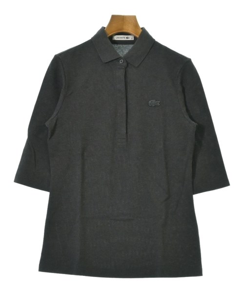 LACOSTE（ラコステ）ポロシャツ グレー サイズ:36(S位) レディース/2200700651030