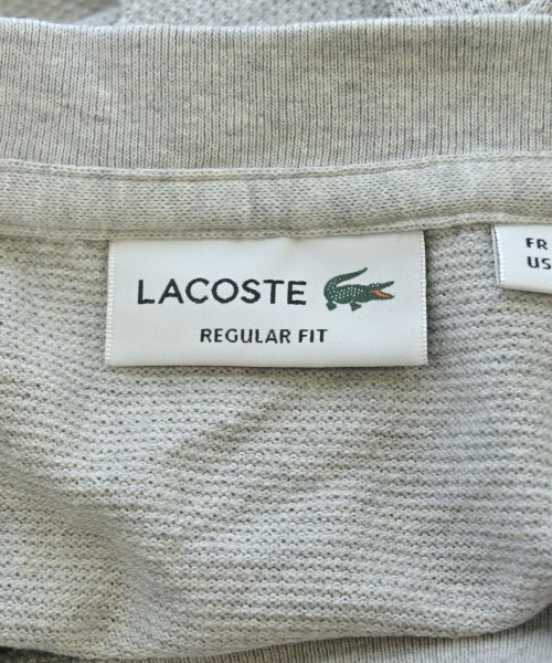 LACOSTE（ラコステ）Tシャツ・カットソー グレー サイズ:L メンズ/2200703886125