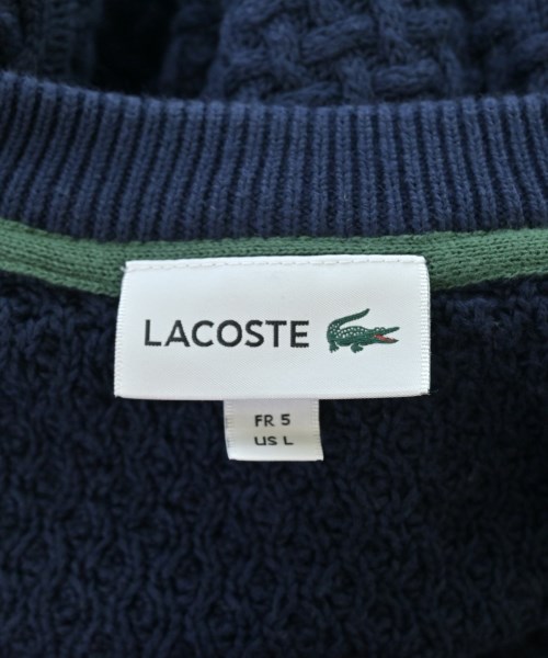 LACOSTE（ラコステ）ニット・セーター 紺 サイズ:L メンズ/2200696241031