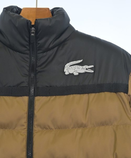 LACOSTE（ラコステ）ダウンジャケット/ダウンベスト 茶 サイズ:46(M位) メンズ/2200703142184