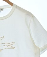 LACOSTE（ラコステ）Tシャツ・カットソー 白 サイズ:5(XL位) メンズ/2200701730291