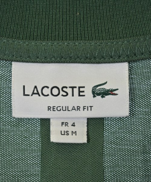LACOSTE（ラコステ）ポロシャツ 緑 サイズ:4(L位) メンズ/2200701730307