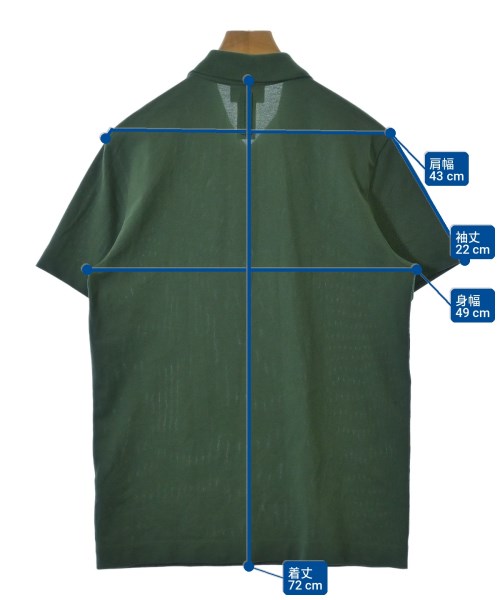 LACOSTE（ラコステ）ポロシャツ 緑 サイズ:4(L位) メンズ/2200701730307