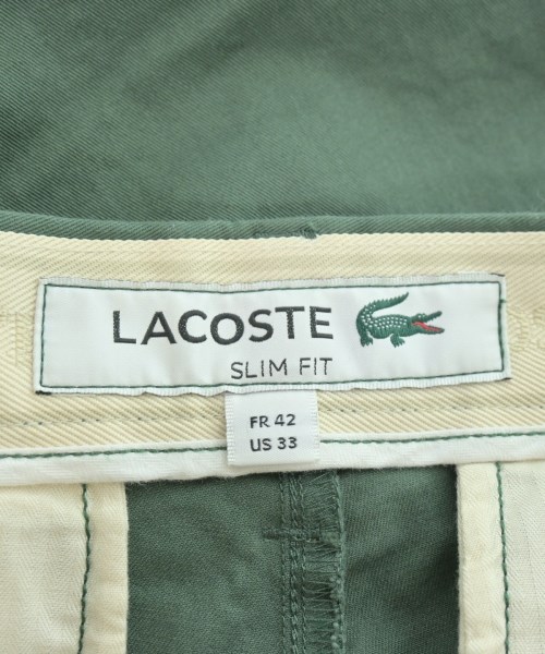LACOSTE（ラコステ）チノパン カーキ サイズ:42(L位) メンズ/2200701730383
