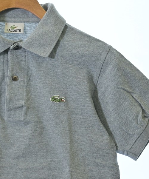 LACOSTE（ラコステ）ポロシャツ グレー サイズ:2(S位) メンズ/2200705776158