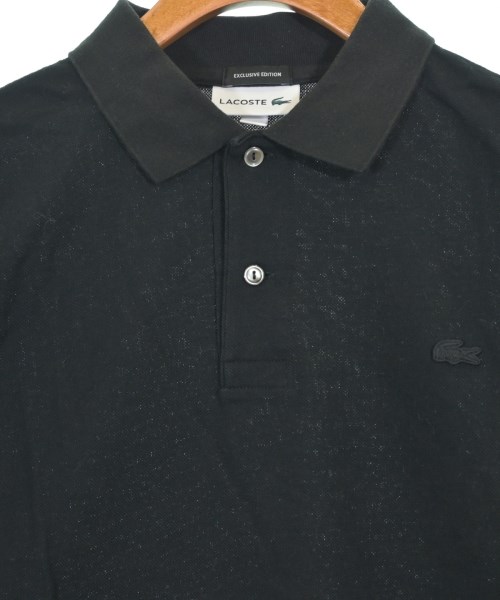 LACOSTE（ラコステ）ポロシャツ 黒 サイズ:4(L位) メンズ/2200703723048
