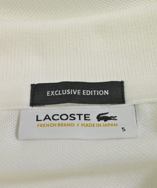 LACOSTE（ラコステ）ポロシャツ 白 サイズ:5(XL位) メンズ/2200706571059