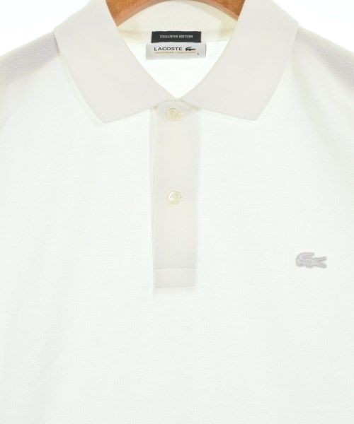 LACOSTE（ラコステ）ポロシャツ 白 サイズ:5(XL位) メンズ/2200706571059