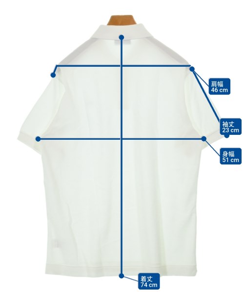 LACOSTE（ラコステ）ポロシャツ 白 サイズ:5(XL位) メンズ/2200706571059
