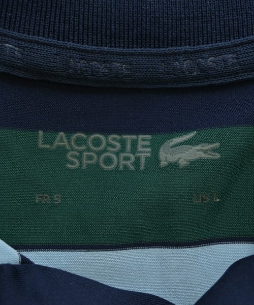 LACOSTE（ラコステ）ポロシャツ 青 サイズ:L メンズ/2200708038048