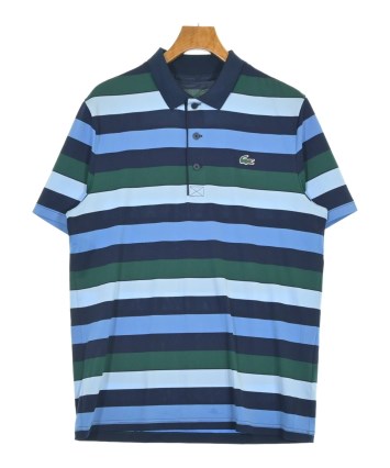 LACOSTE（ラコステ）ポロシャツ 青 サイズ:L メンズ/2200708038048