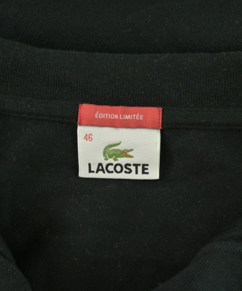 LACOSTE（ラコステ）Tシャツ・カットソー 黒 サイズ:46(M位) メンズ/2200708044018