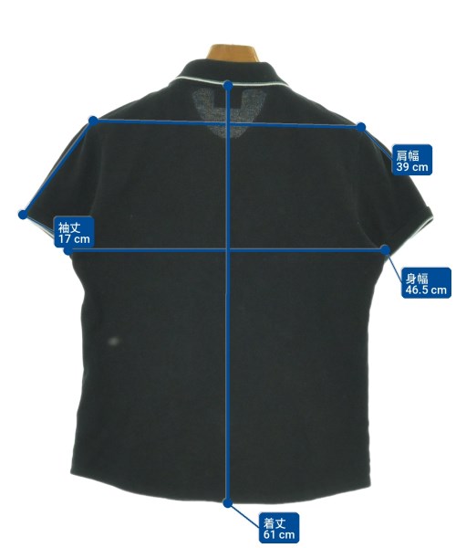 LACOSTE（ラコステ）Tシャツ・カットソー 黒 サイズ:46(M位) メンズ/2200708044018