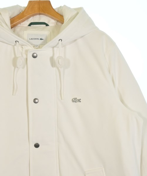 LACOSTE（ラコステ）ダウンジャケット/ダウンベスト 白 サイズ:52(XL位) メンズ/2200708333020