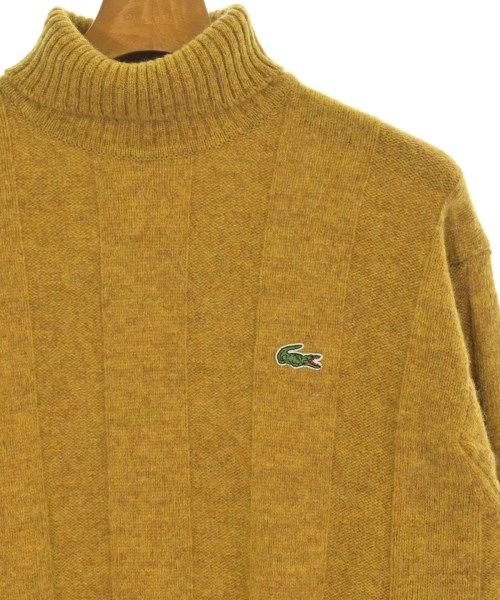 LACOSTE（ラコステ）ニット・セーター 黄 サイズ:4(L位) メンズ/2200705138017