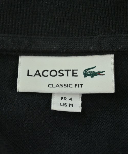 LACOSTE（ラコステ）ポロシャツ 黒 サイズ:M メンズ/2200705194075