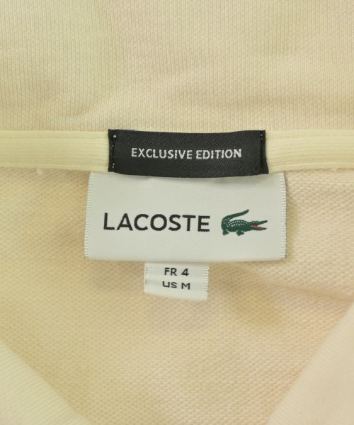 LACOSTE（ラコステ）スウェット 白 サイズ:4(L位) メンズ/2200707031101