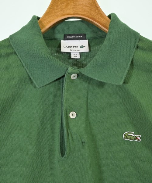 LACOSTE（ラコステ）ポロシャツ 緑 サイズ:5(XL位) メンズ/2200701919085