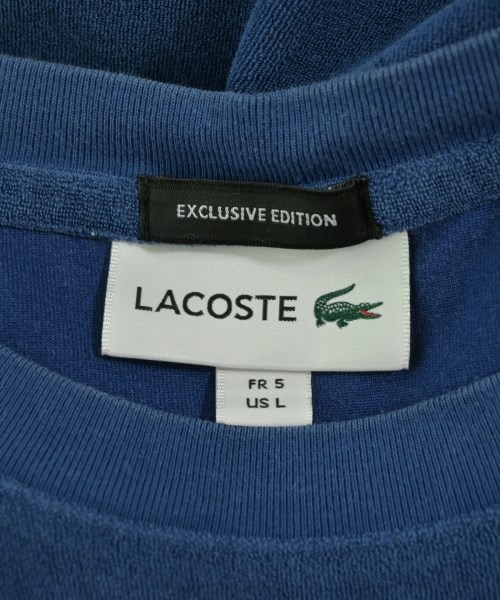 LACOSTE（ラコステ）Tシャツ・カットソー 青 サイズ:5(XL位) メンズ/2200701919092