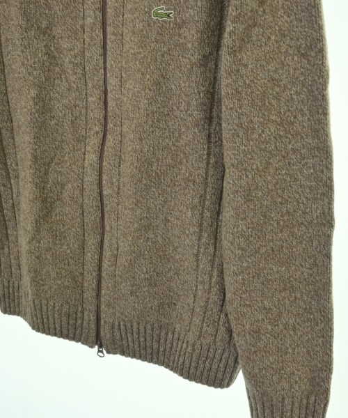 LACOSTE（ラコステ）カーディガン 茶 サイズ:3(M位) メンズ/2200709547020