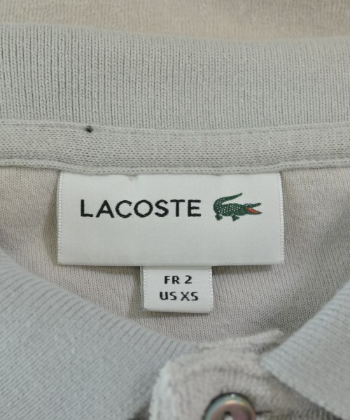LACOSTE（ラコステ）ポロシャツ グレー サイズ:2(S位) メンズ/2200709767022