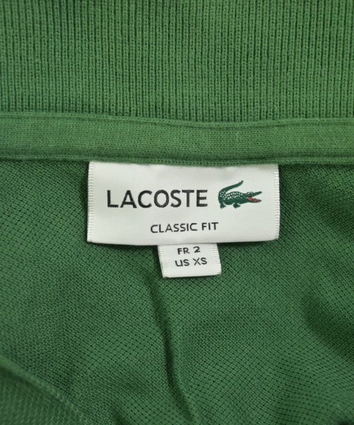 LACOSTE（ラコステ）ポロシャツ 緑 サイズ:2(S位) メンズ/2200710371034