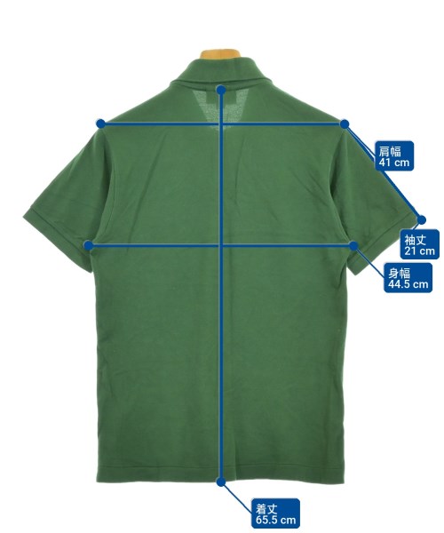 LACOSTE（ラコステ）ポロシャツ 緑 サイズ:2(S位) メンズ/2200710371034