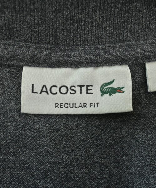 LACOSTE（ラコステ）ポロシャツ グレー サイズ:3(M位) メンズ/2200662711056