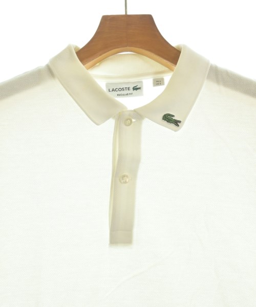 LACOSTE（ラコステ）ポロシャツ 白 サイズ:3(M位) メンズ/2200662711063