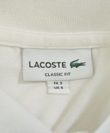 LACOSTE（ラコステ）ポロシャツ 白 サイズ:3(M位) メンズ/2200662473039