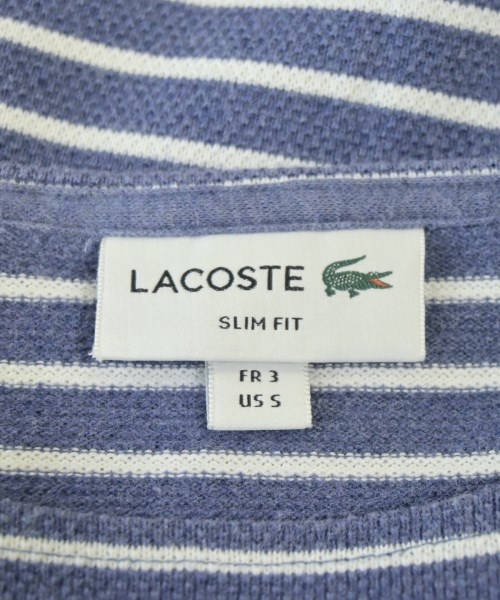 LACOSTE（ラコステ）Tシャツ・カットソー 青 サイズ:3(M位) メンズ/2200663728046