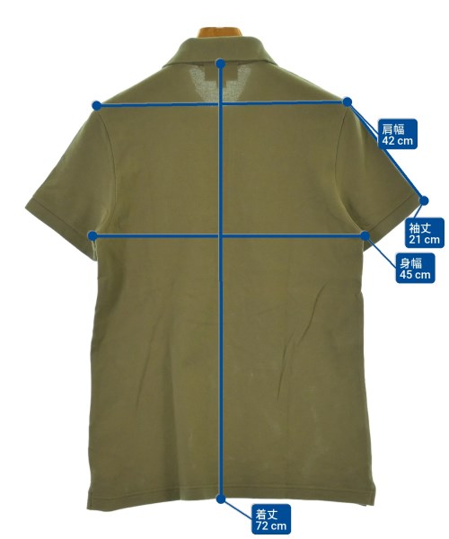 LACOSTE（ラコステ）ポロシャツ カーキ サイズ:3(M位) メンズ/2200664897031