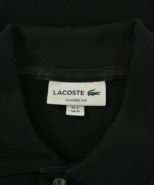 LACOSTE（ラコステ）ポロシャツ 黒 サイズ:4(L位) メンズ/2200664897048