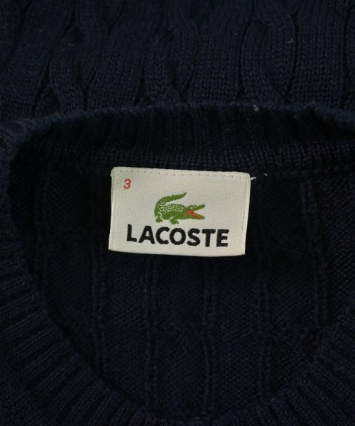 LACOSTE（ラコステ）ニット・セーター 紺 サイズ:3(M位) メンズ/2200666191076