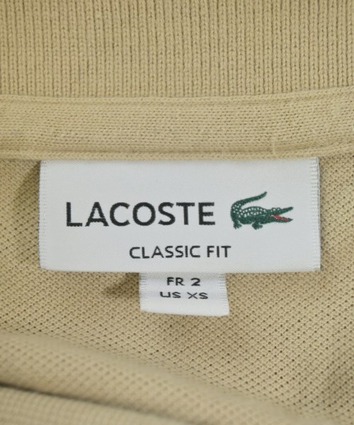 LACOSTE（ラコステ）ポロシャツ ベージュ サイズ:XS メンズ/2200665747113