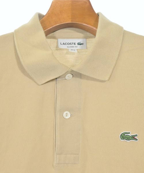 LACOSTE（ラコステ）ポロシャツ ベージュ サイズ:XS メンズ/2200665747113