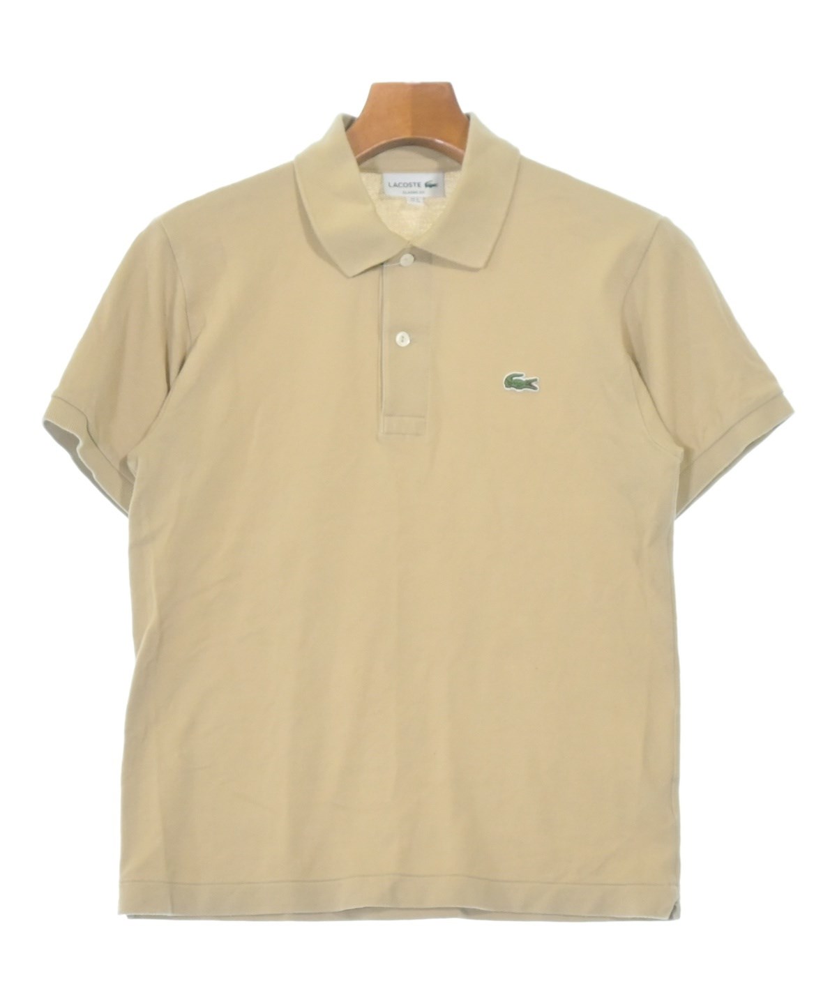 LACOSTE（ラコステ）ポロシャツ ベージュ サイズ:XS メンズ