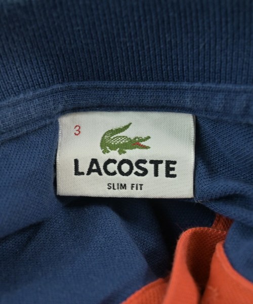 LACOSTE（ラコステ）ポロシャツ 青 サイズ:3(M位) メンズ/2200666469151