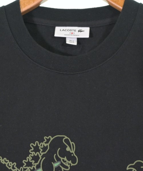 LACOSTE（ラコステ）Tシャツ・カットソー 黒 サイズ:4(L位) メンズ/2200670047055