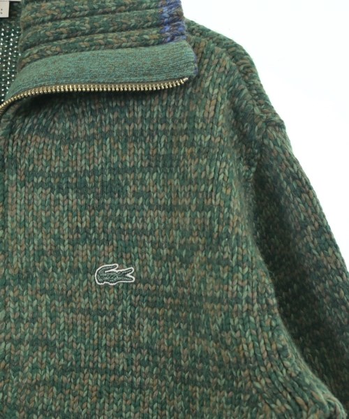 LACOSTE（ラコステ）カーディガン 緑 サイズ:3(M位) メンズ/2200670240043